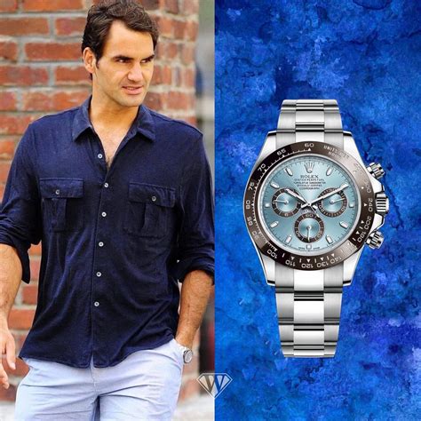 rolex cosmograph daytona roger federer|rolex daytona model.